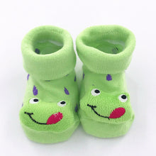Load image into Gallery viewer, Excellent Quality Baby Girl Foot Socks Funny Happy Socks Newborn Rubber Anti Slip Socks